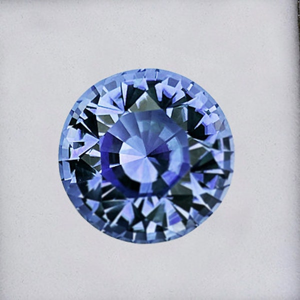 4.50 mm Round 0.45ct Natural Intense Blue Sapphire [VS Clarity] Natural Loose Gemstone Normal Heat from Ceylon For Jewelry Ring Eye Clean