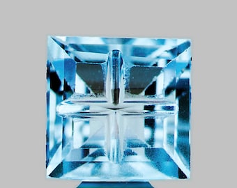 Topaze Du Brésil Naturelle AAA - 14,24 Ct, Rectangle Pans Coupés, Jaune/brun