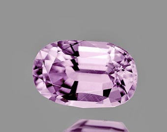 Natural Pink Kunzite 7.38 ct 14x9 mm Oval Faceted Cut Flawless-VVS Clarity Earthly Mined Loose Gemstone for Jewelry