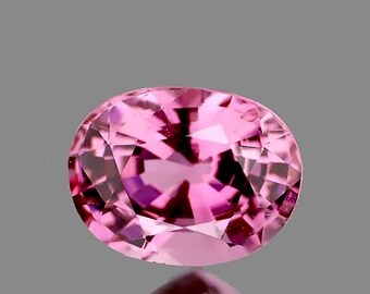 Natural Neon Pink Spinel – 0.76 ct, 6x5 mm Oval Cut, Flawless–VVS Clarity, Earth-Mined Mahenge Quality Gemstone for Jewelry