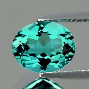 Natural Intense Blue Apatite 7x5 mm 1 piece Flawless-VVS Clarity Oval Faceted Cut Earthly Mined Loose Gemstone, For Jewelry
