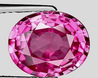 Natural Neon Pink Spinel – 0.70 ct, 5.5x4.5 mm Oval Cut, Flawless–VVS Clarity, Earth-Mined Mahenge Quality Gemstone for Jewelry