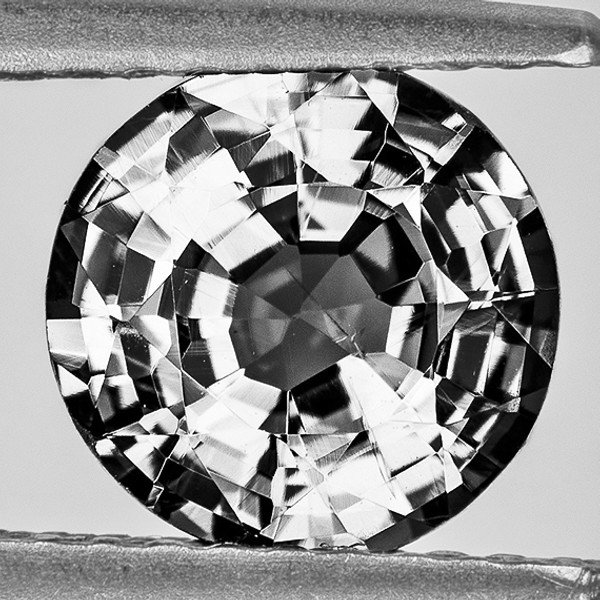 4.30 mm 1 piece Round Natural Titanium White Spinel [VVS Clarity] Natural Earthly Mined Loose Gemstone from Burma Top Luster