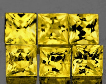 Saphir Jaune Naturel De Ceylan – 9 à 12 Carats, Coupe Ovale, Excellente Qualité (GGI) – Neuf Sans Emballage
