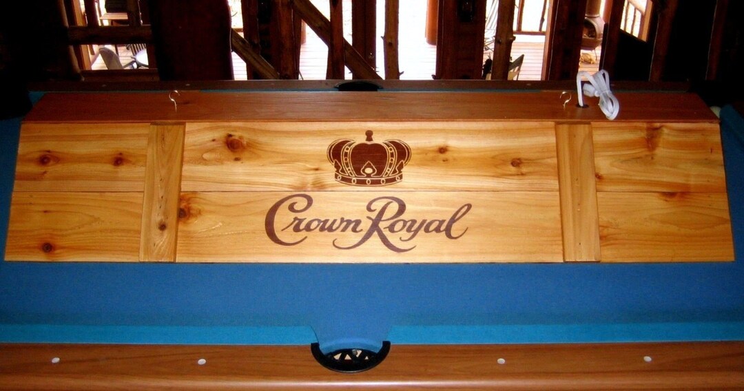 New Crown Royal Pool Table Light Lamp Billiards Western Rustic Etsy