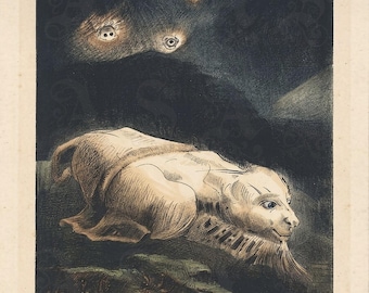 Cuando la vida despertaba en las profundidades de la materia oscura, Odilon Redon, Creación, Orígenes oscuros de la naturaleza, Impresión giclée de archivo simbolista