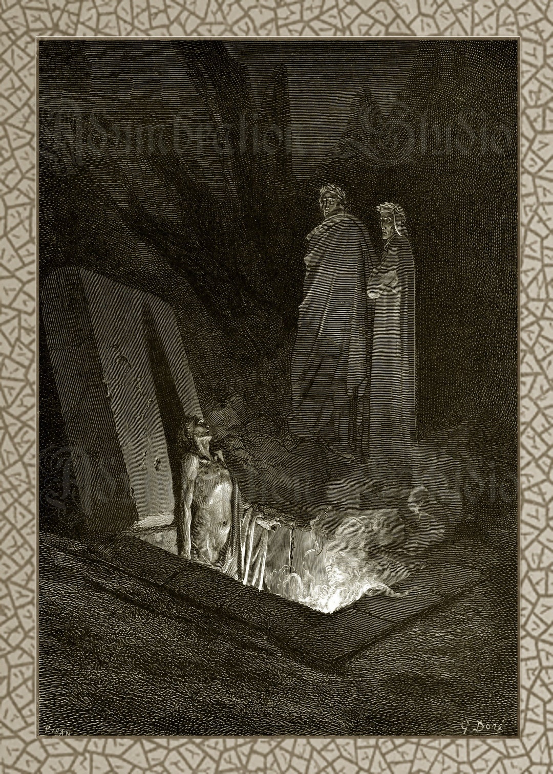 Gustave Dore Folio Dante's Inferno Dante Alighieri 1860 -  Israel