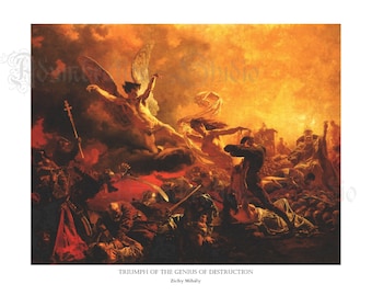 絵画 Destruction and regeneration Destruction of L'Orient, 1 August 1798 - World History Encyclopedia