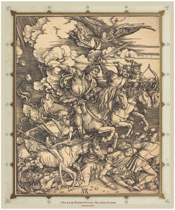 The Four Horsemen of the Apocalypse, Albrecht Dürer, Gothic