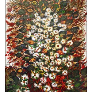 Grandes Marguerites -The Great Daisies, by Séraphine de Senlis 1925, Archival Print Ready to Frame
