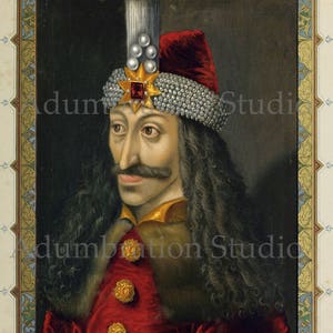 Vlad Tepes, Count Dracula, Vlad the Impaler by Unknown Artist, Archival Print