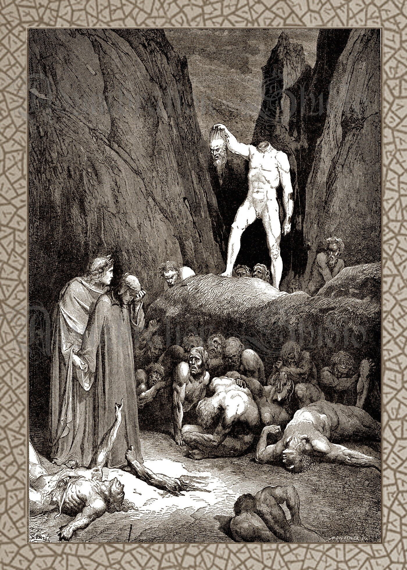 Gustave Dore Folio Dante's Inferno Dante Alighieri 1860 