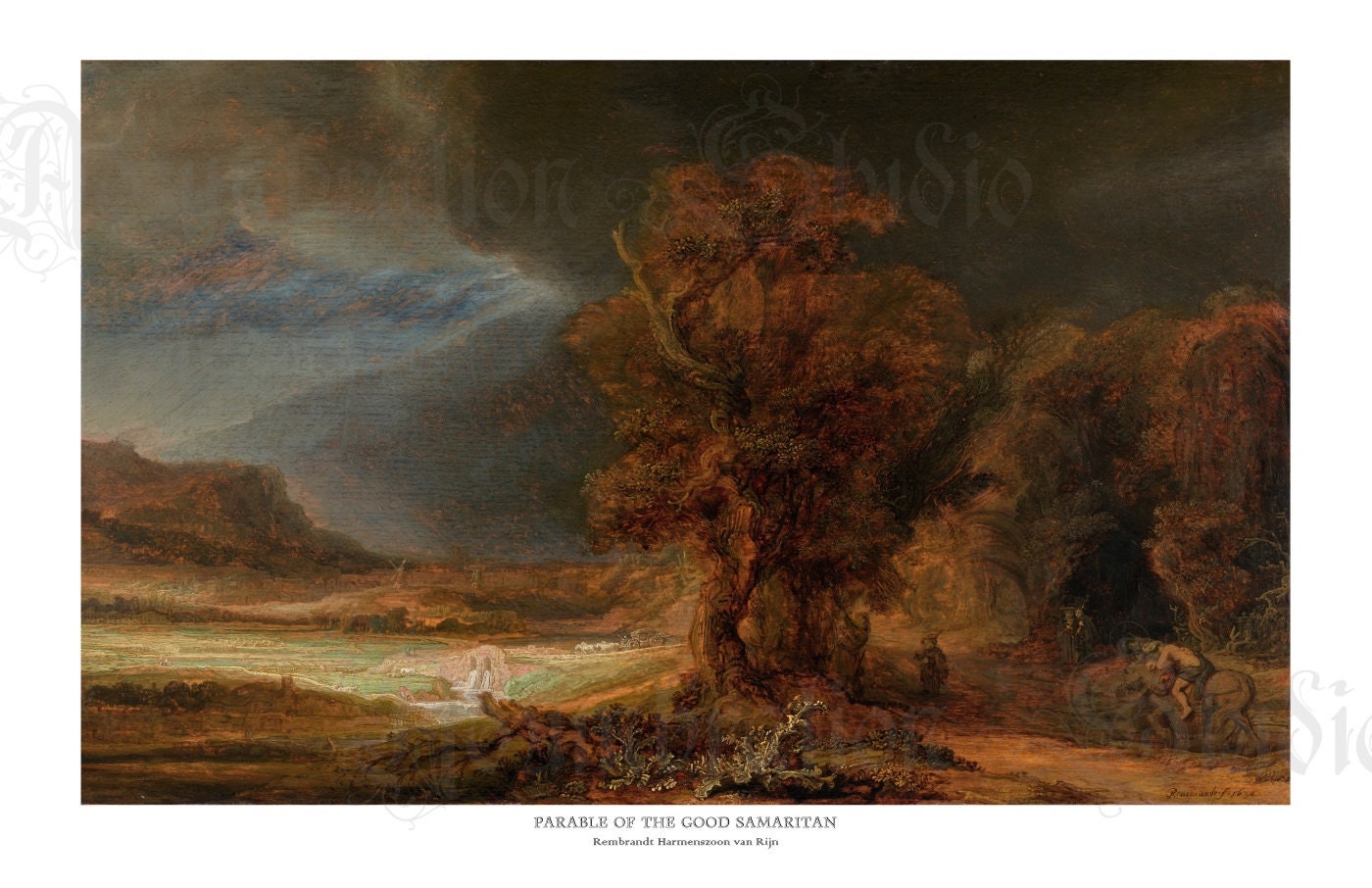 Parable Of The Good Samaritan Painting