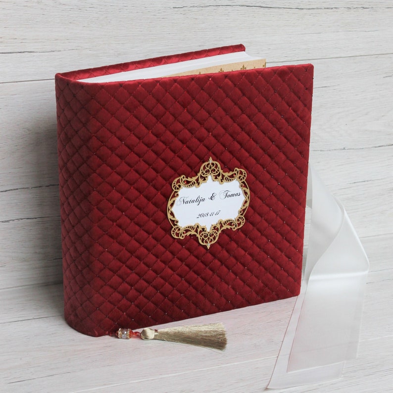 Extra Large Wedding Photo Album Personalized Custom Wedding Etsy