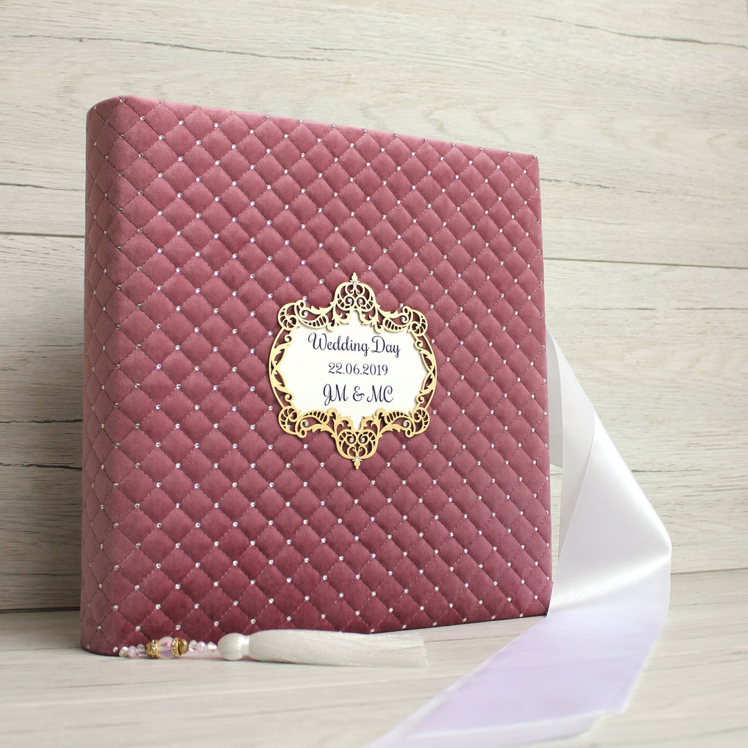 Wedding Album for Photos Personalized Bridal Shower Gift Etsy