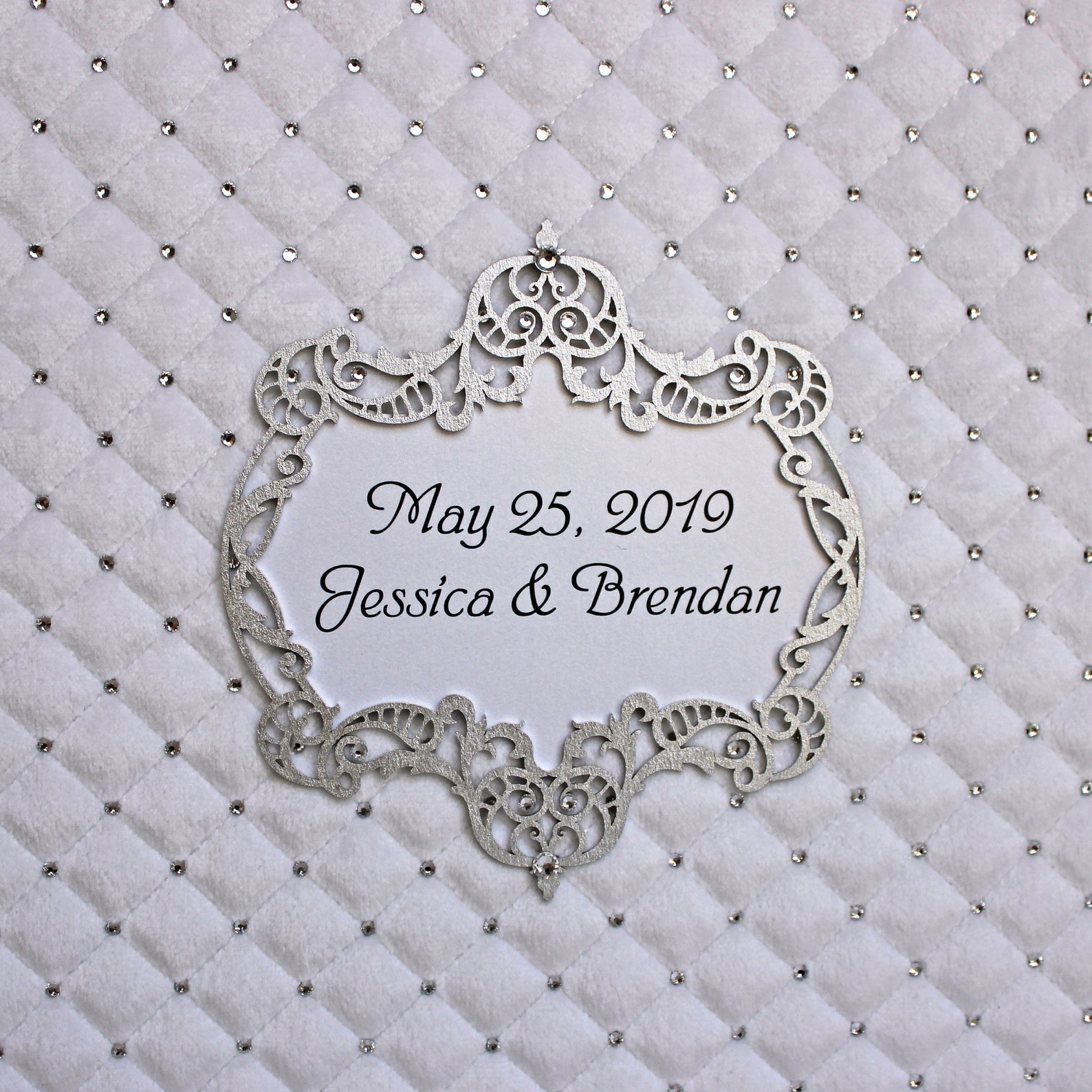 Wedding Photo Album White Wedding Album Custom Photo Album Etsy