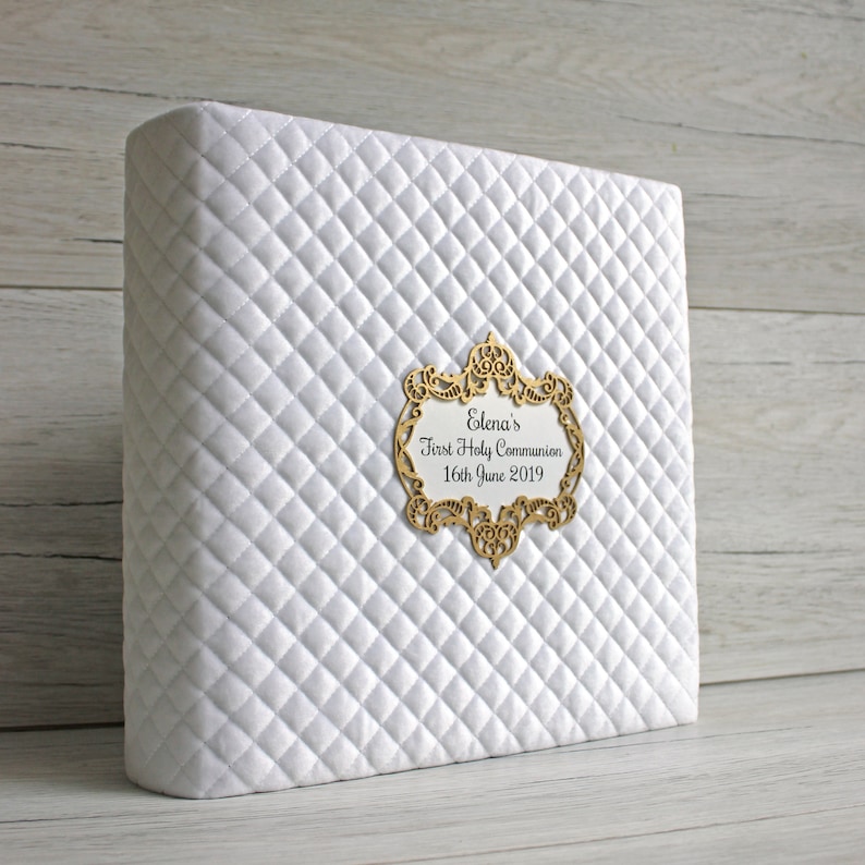 Wedding Photo Album White Wedding Album Custom Photo Album Etsy