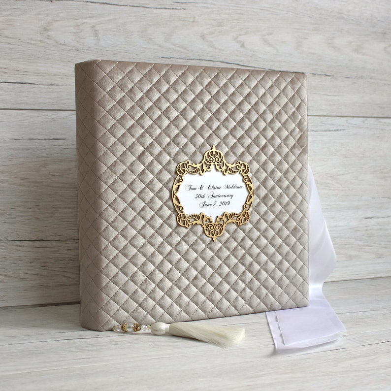 Wedding Photo Album Beige Wedding Album Custom Photo Album Etsy