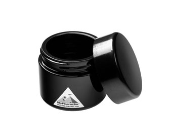 50ml cosmetic stash jar airtight uv stash curing jar real dope storage stash jar outperforms all other glassware period  FREE SHIPPING