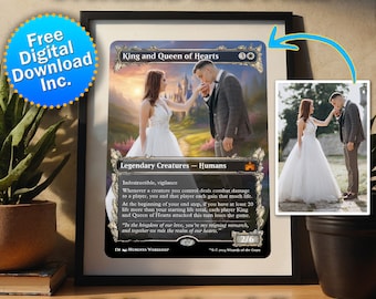 Custom Fantasy Trading Card | A5 Photo Card