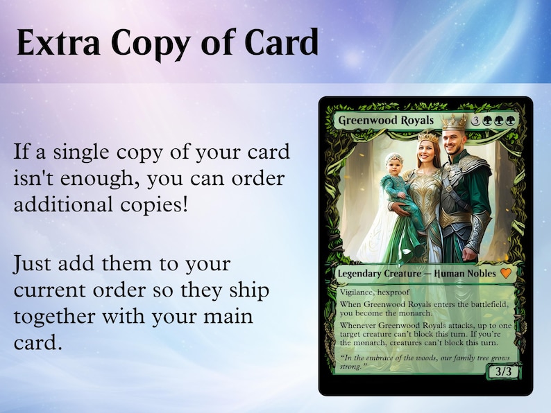 Extra Copy of Card