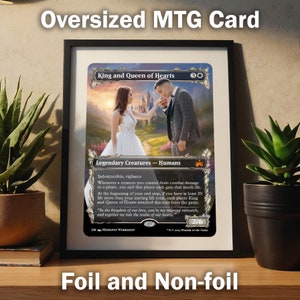 Oversized A4 or A5 Custom MTG Card Print, Magic the Gathering