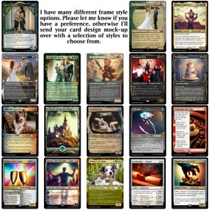 I have many different frame style options.