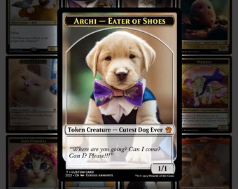 Custom Fantasy Token Card | Personalised Token Bundles