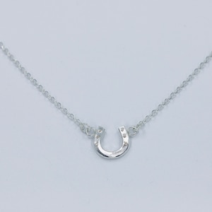 Sterling Silver Horseshoe Necklace: Good Luck Charm, Western Style
