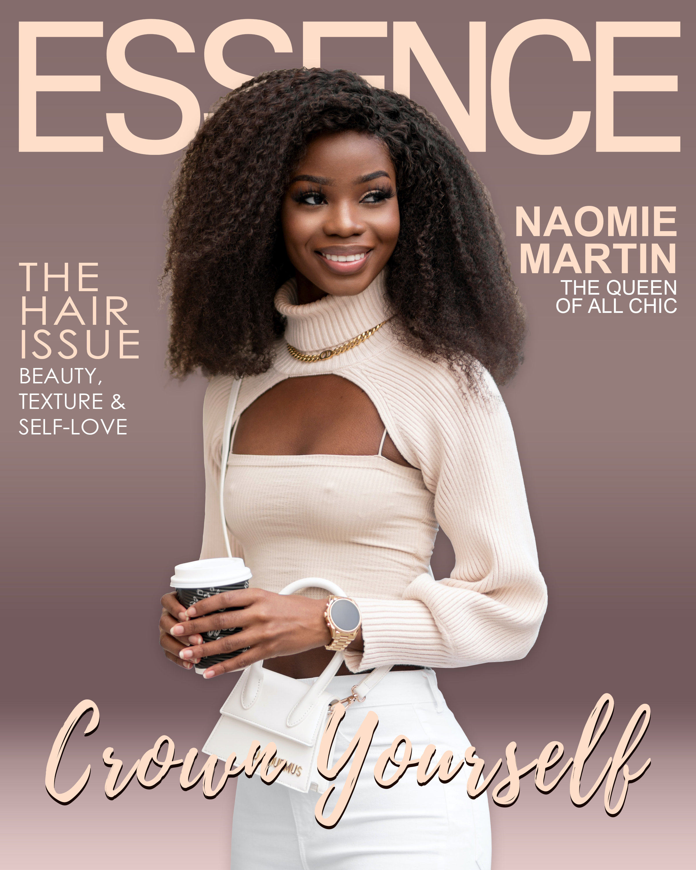 Custom Essence Magazine Cover Digital Personalized Magazine Etsy