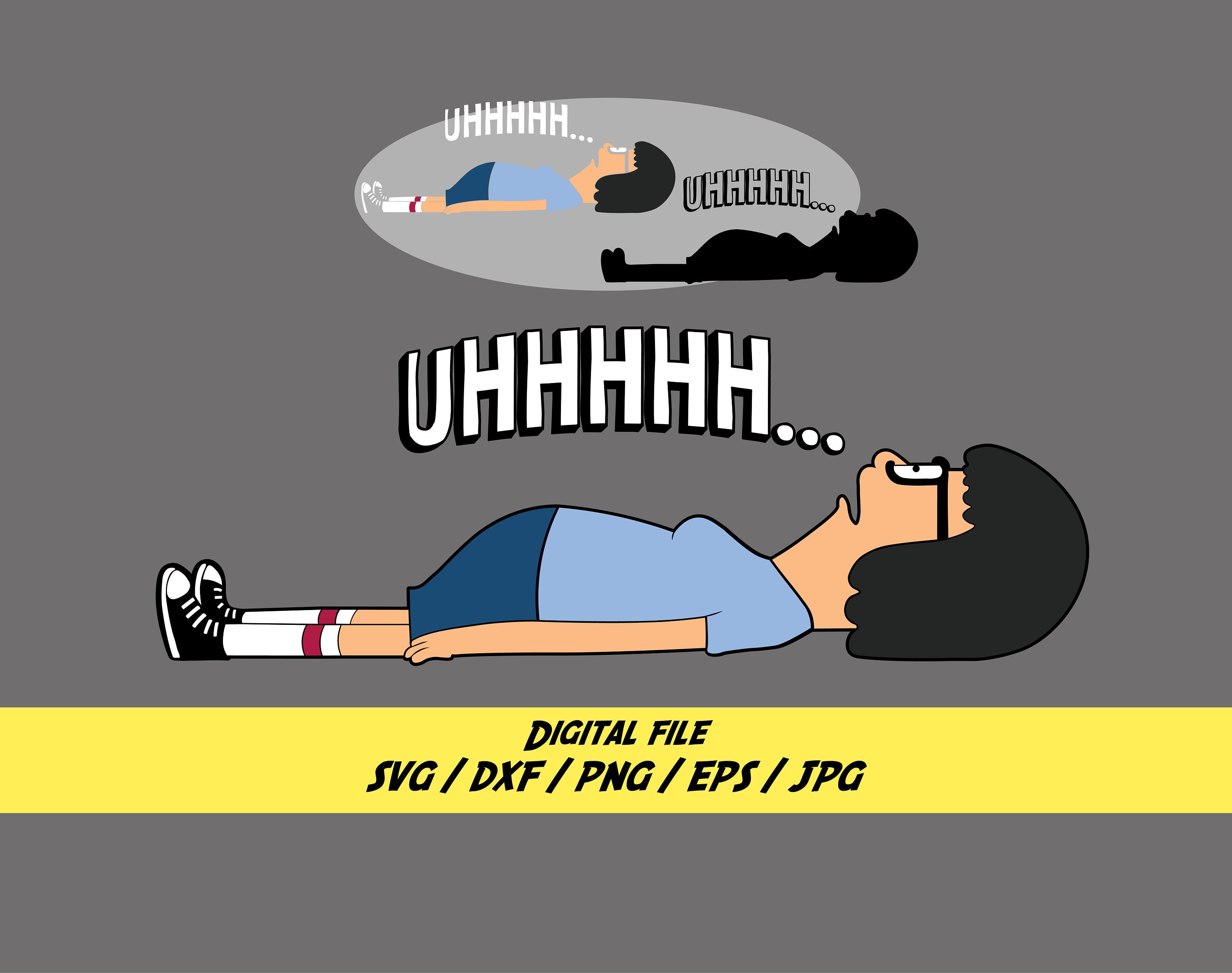 Bobs Burgers svg Tina Belcher svg Cricut cut files Tina | Etsy