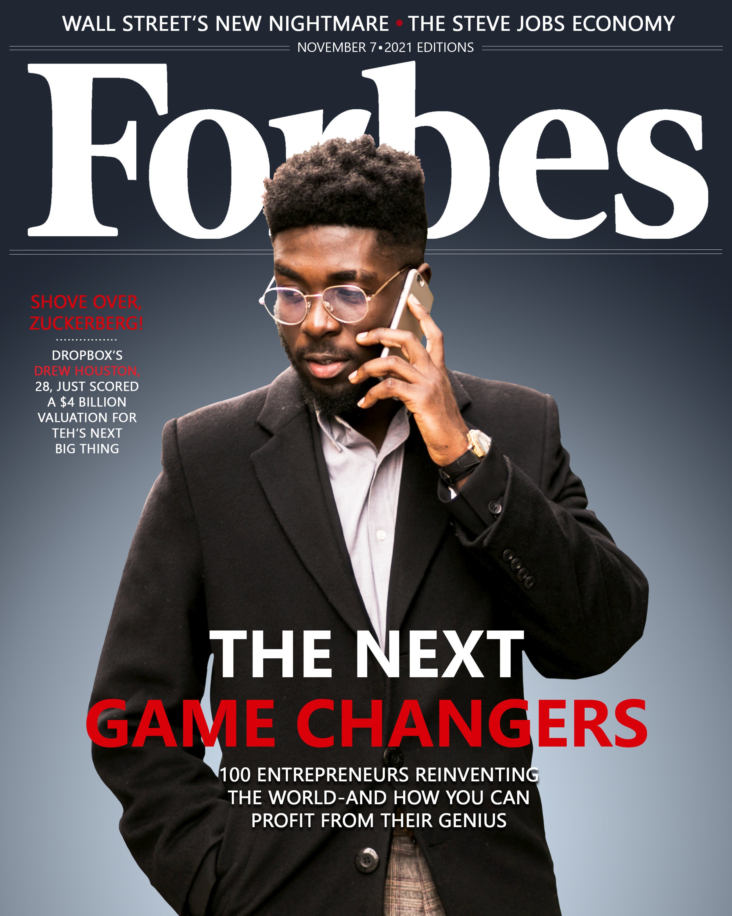 Forbes Magazine Cover Template