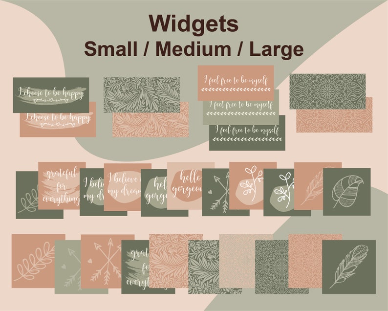 Boho Aesthetic Ios 15 App Icon Pack Ios 15 Icons Iphone - Etsy