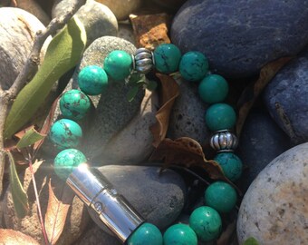 Turquoise Bead Bracelet