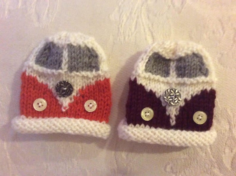 Hand knitted egg cosies image 1