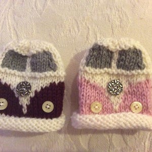 Hand knitted egg cosies image 2