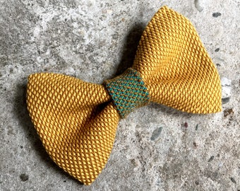 YUMI bow tie - geel | donkergroen