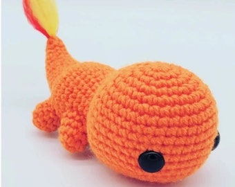 Charmander Amigurumi de pelúcia