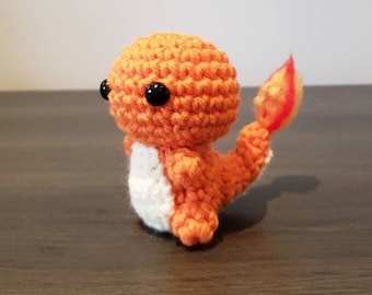 Charmander Amigurumi plush toy