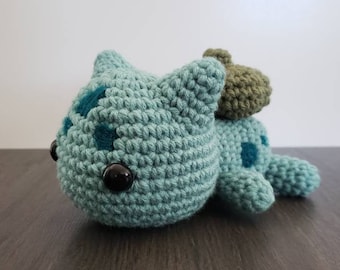 Brinquedo de pelúcia Bulbasaur Amigurumi