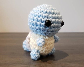 Brinquedo de pelúcia Squirtle Amigurumi