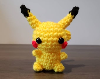 Pelúcia Pikachu Amigurumi
