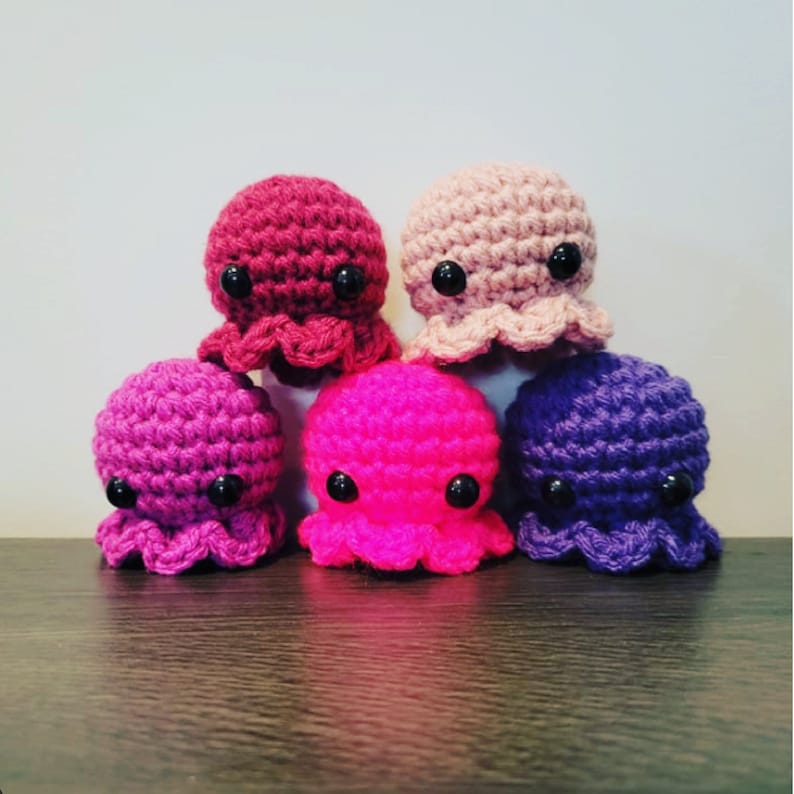 Octopus Amigurumi plush toy image 2