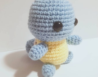 Brinquedo de pelúcia Squirtle Amigurumi