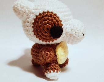 Brinquedo de pelúcia Pokémon Amigurumi Cubone