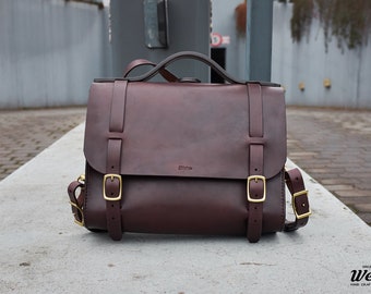 Weles No.39   leather satchel