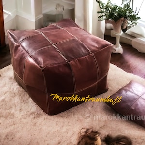 Amazing square Ottoman Pouffe, 40%OFF Moroccan leather pouf, Square Pouf, ottoman square pouf, pouf footstool