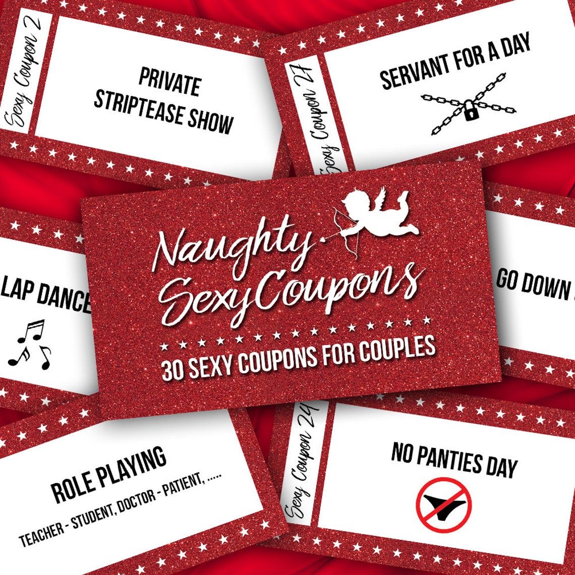 Naughty Coupon Book Sex Coupons Naughty Coupons Couples Etsy