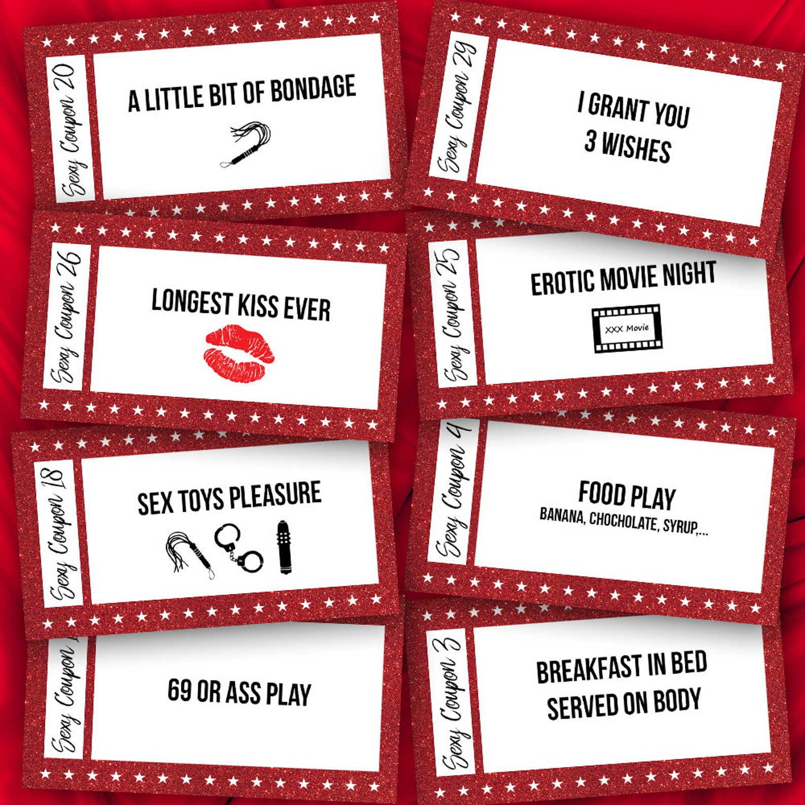Naughty Coupon Book Sex Coupons Naughty Coupons Couples Etsy Free 
