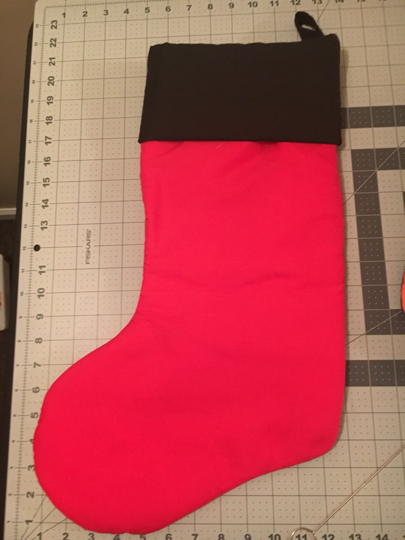 Disney Inspired Mickey Mouse Christmas Stocking Handmade Custom